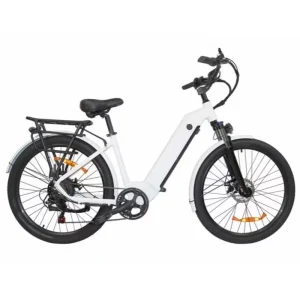 24 26 28 Inch Aluminum Alloy Frame 48V Rear Hub Brushless Motor Electronic Lithium Battery City Road Women’s E-Bike for Female
