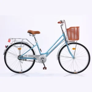 24 Inch City Bike Lady Bicycle Carbon Steel Frame Single Speed Urban Leisure Bike for Women Factory Direct Price