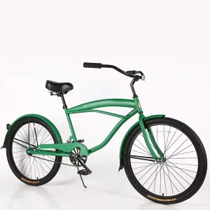 24-Inch Snow Beach Cruiser City Bike with 24″ Frame Single Speeds Mountain Bike