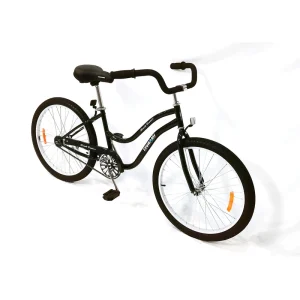 24-Inch Snow Beach Cruiser Bicycle with 24-Inch Frame, Full-Suspension Single-Speed Mountain Bike