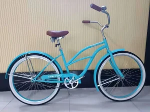 Customizable Single-Speed Steel-Frame 24-Inch and 26-Inch Women’s City Bicycle