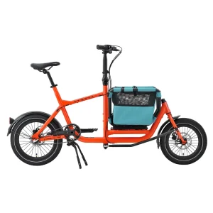 250W Ebike Cargo E Bike 18 Inch Aluminum Alloy Frame Electric Bike With Carrier