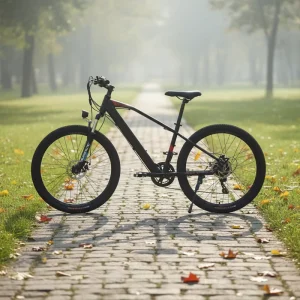 250W Electric Bike 36V7Ah Lithium Battery with Gears for 26 Riding Youth Women’s Racing Bike for Adults Electric Bike