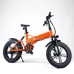 250W Electric Folding Bicycle 20 Inch Wheel with 15.6Ah Battery Disc Brake System Electric Bike with Japanese Instructions