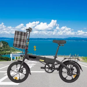 250W Folding Electric Bike Road Electric Scooter Adult City Cycle with Rear Hub Motor and Two Wheels