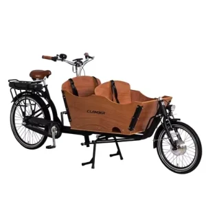 250W Front Loading Dutch Cargo Bicycle 2 Wheel Family Use Cargo Bike Electric