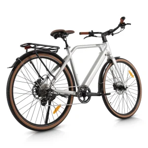 250W High Speed Electric City Bike (Ebike) 7 Speed 60km+ Range Lightweight Aluminum Alloy Frame Hydraulic Disc Brakes Digital