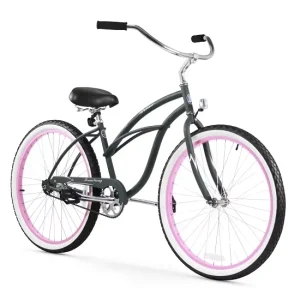 26-Inch Beach Cruiser Steel Lowrider Bicycle