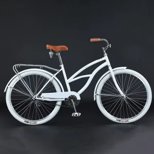Men’s and Women’s Beach Cruiser Bicycle, 26-Inch, Coaster Brake