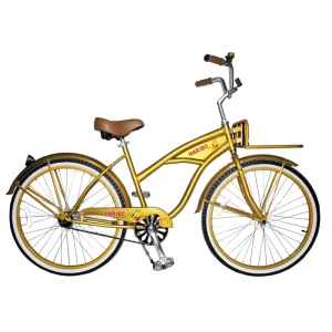 26-Inch Magnesium-Aluminum Alloy Beach Cruiser Chopper Bicycle Adult Single-Speed Bike