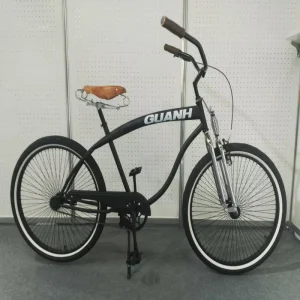 Custom 26-Inch Dual Springer Chopper Stretch Beach Cruiser Men’s Bicycle