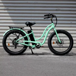 26-Inch Low-Speed Electric City Bicycle, High-Speed Beach Cruiser Hybrid Sport Electric Bicycle for Rental