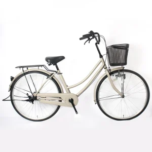 Adult City Bicycle 26-Inch Carbon Steel Frame Women’s Cruiser System City Bike
