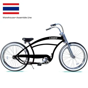 26-Inch Cruiser Bicycle, Classic Style, Comfortable and Durable, Disc Brakes