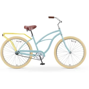 China Factory Single-Speed 26-Inch Women’s Beach Cruiser City Bicycle