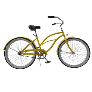 26″ Beach Cruiser Bike Bicycle with Rear Pedal Brake coaster Brake