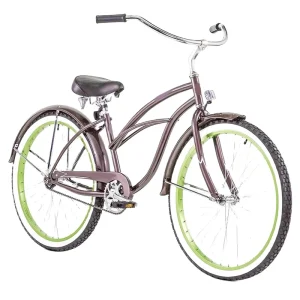 26″ Beach Cruiser Steel Female Bicycle Urban Bikes Lady City Bikes Beach Bicycle Cruiser