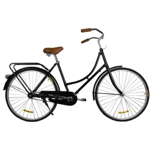 26” City Bike for Women High Carbon Steel Lady Bike Retro Bicycle