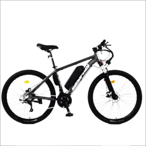 26″ Electric Mountain Bike 36V 250W Lithium Battery 21 Speed Rear Wheel Disc Brake Mens