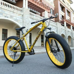 26” Fat Mountain Bike Steel Fat Tire Bike Fat Bicycle