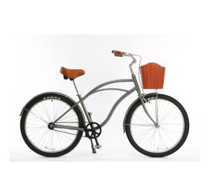 26″ INCH Beach Cruiser Steel Female Bicycle SINGLE SPEED Urban Lady City Bikes