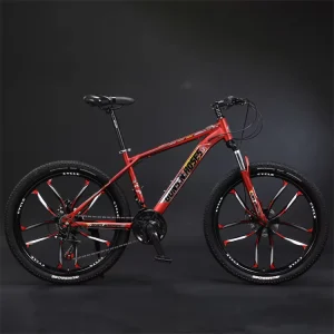 26-Inch Adult Push Bikes From China Men’s Sport and Mountain Bike with Aluminum Alloy & Steel Fork Alloy Rim