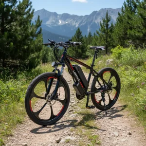 26 Inch Aluminum 1000W 48V E Mountain Bike 7 Speed Electric Mountain Bicycle E Cycle Ebike for Sale