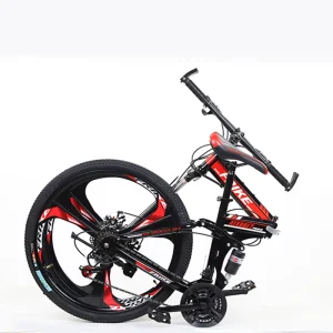 26 Inch Bike Folding Bicycle 21 Speeds Foldable Bicycle Disc Brake Cycle