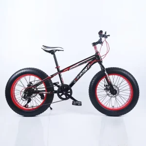26 Inch Fat Tire Beach Bike Fixed Gear Off-Road Dirt Bike for Sports Exercise Cargo Gravel Pit Riding