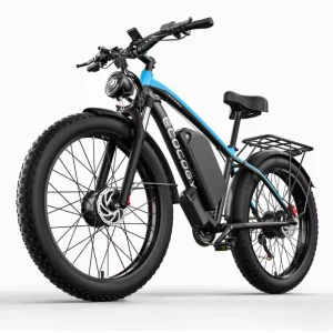 26 Inch Fat Tire Electric Mountain Bike 48V High Power Off Road Ebike for Adults