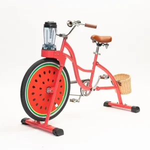 26-Inch Juicer Unicycle Bike Aluminum Alloy Frame 150kg Load Capacity Adult Commercial Smoothie Blender for Party Beach Use