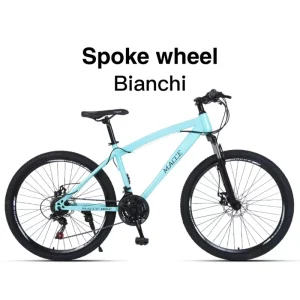 26 Inch Men’s High Carbon Steel Mountain Bike for Colorful Speed Bicycle Road Bike