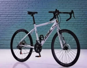 26-Inch Men’s Sports Mountain Bike 27-Speed Off-Road Bicycle with Disc Brake Ordinary Pedal Steel Forks