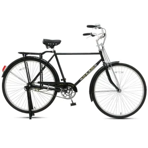 26 Inch Red Fashionable Steel Retro City Leisure Bicycle