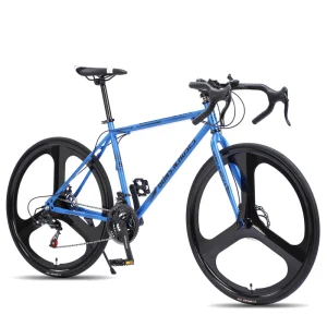 26 Inch Road Bike Bicycles Aluminum Full Suspension Road Bikes 21 Speed Disc Brakes 700c Tire Men Women Roadbike