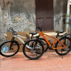 26-Inch Steel Fork Adult Mountain Bike with 21-Speed & Disc Brake Ordinary Pedal for Men