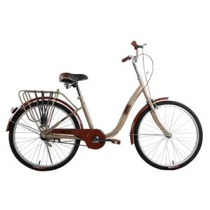26 Inch Student City Bicycle Women Bike Popular Lady Girls Classic Retro Road Bike Pink Purple Aluminum Alloy Customized