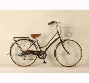 26 Inch Women’s City Bicycle Carbon Steel Bike with Classic Adults Bicycle