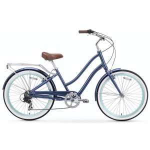 26″ Steel Multiple Speed Beach Cruiser Bike