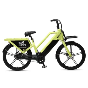 26-inch Electric Cargo Bike with TIG Welded Alloy Frame & Dual Lithium Batteries