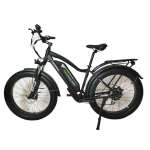 26-inch Fat Tire Adult Electric Mountain Bike 1500W Brushless Rear Hub Motor Lithium Sport Disc Brake