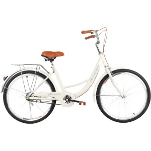 26-inch Steel Single-speed Comfortable Urban Bicycle for Adults Customizable Color Style Available Women