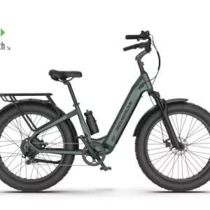 26-Inch 500W Hybrid Electric Bicycle, 48V Lithium Battery, 7-Speed, 50 km Range, Durable and Efficient Hydraulic Disc Brakes, City Type