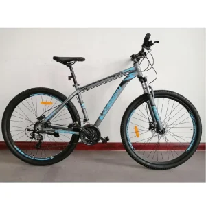 26inch 18 Speed Men Alloy Frame MTB Bike Mountain Bicycle with Disc Brake & Aluminum Alloy Fork Double Suspension