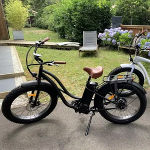 Chopper Beach Cruiser 26×4.0 Fat Tire Bicycle E-Bike Electric Bicycle