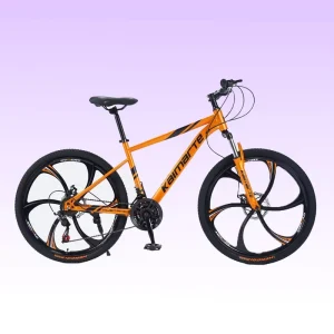 27-Speed 26 Inch MTB Cruiser Bike for Adults Steel Mountain Bike with Disc Brake Aluminum Alloy Fork Men’s Bicycle