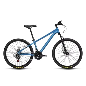 Lightweight Full-Suspension Hybrid Bicycle, 27.5-Inch Large-Frame Mountain Bike