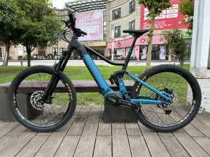 27.5 Inch 500w Electric Mountain Bike Mid Drive Electric Bicycle With Bafang M600 M620 Motor Full Suspension E Bike MTB