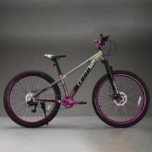 27.5 Inch Men’s Women’s Dual Suspension Mountain Bike Steel Oil Hydraulic Disc Brake 21 Speed Road Mountain
