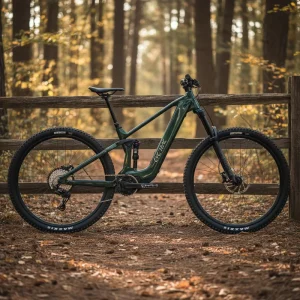 27.5Inch Electric Bike Mid Drive Full Suspension Lithium 12 Speed Sport Mountain Bike Adults Trail Riding